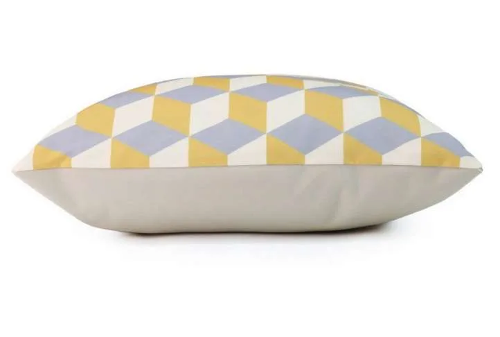 Mustard garden cushion, 45 x 45cm Mustard garden cushion, 45 x 45cm - image 2