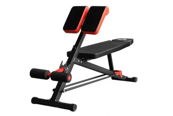 Multifunctional hyper workout bench, various exercises