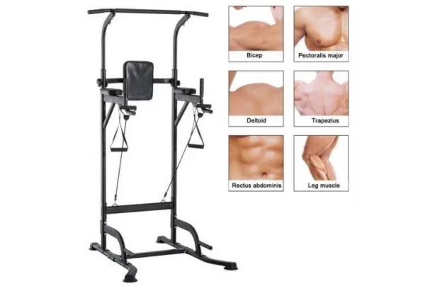 Multi-function body weight power tower & cables