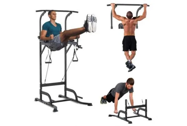 Multi-function body weight power tower & cables