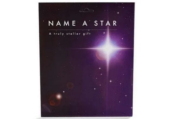Personalised name a star gift