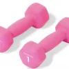 1.0kg - Neo-Hex Dumbbells, Anti-Roll & Comfy x2