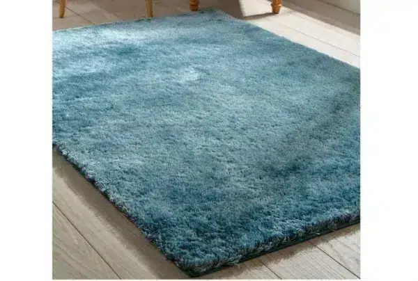 Shimmer rug, duck egg, 60 x 120cm