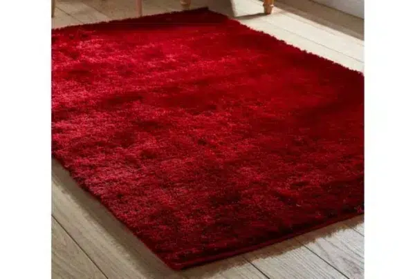 Shimmer rug, cherry, 80 x 150cm