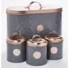 Typhoon 4-Piece Copper Lid Storage Set