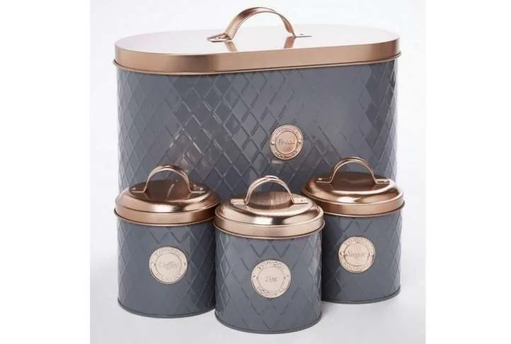 Typhoon 4-piece copper lid storage set Typhoon 4-piece copper lid storage set