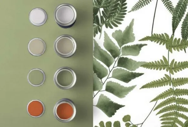 Midsummer fern lush wallpaper, 10 metres - image 3