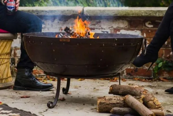 Kadai barbecue & fire bowl, 80cm