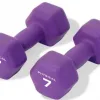 7.0kg - Neo-Hex Dumbbells, Anti-Roll & Comfy x2