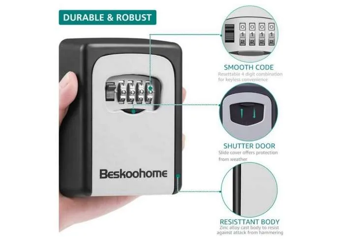 Key safe wall mounted lockbox Key safe wall mounted lockbox - image 2