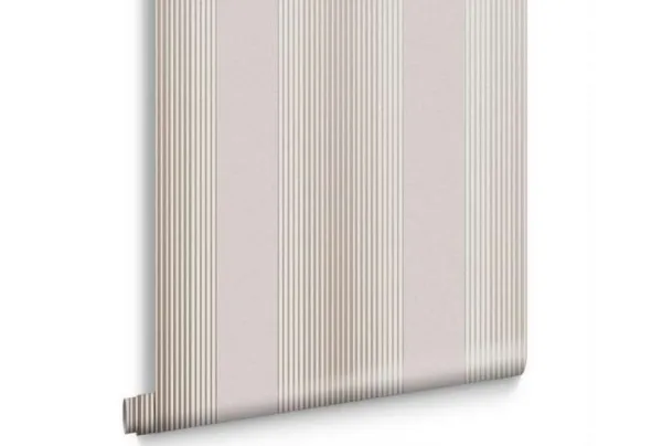 Lagom stripe blush & rose gold wallpaper, easy to apply