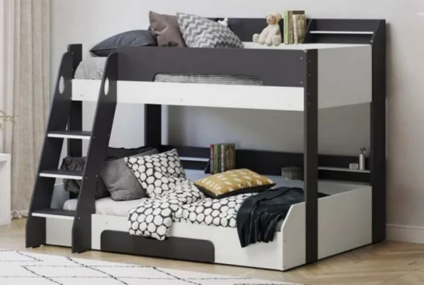 Flick triple bunk bed in grey
