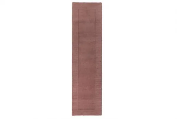 Ton wool runner, 60 x 230cm, blush pink