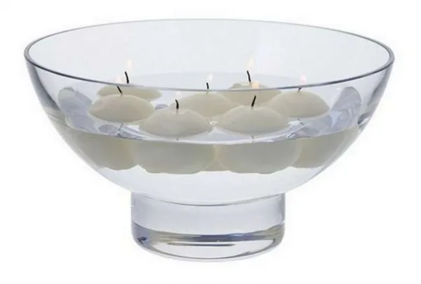 Athena large glass bowl, 23cm diameter