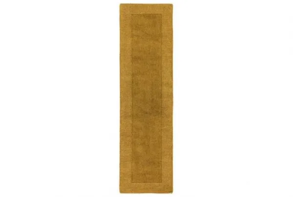 Ton wool runner, 60 x 230cm, ochre