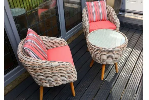 Fiji rattan bistro set