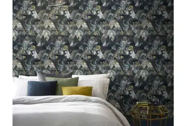Timepiece Midnight Wallpaper, 10 metres long