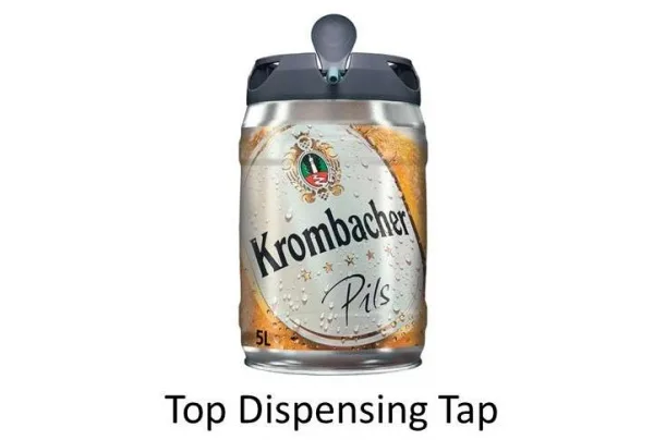 Desperados draft keg, 5l