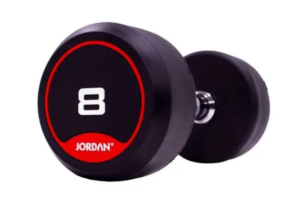 8kg Jordan Classic Round Dumbbells x 2