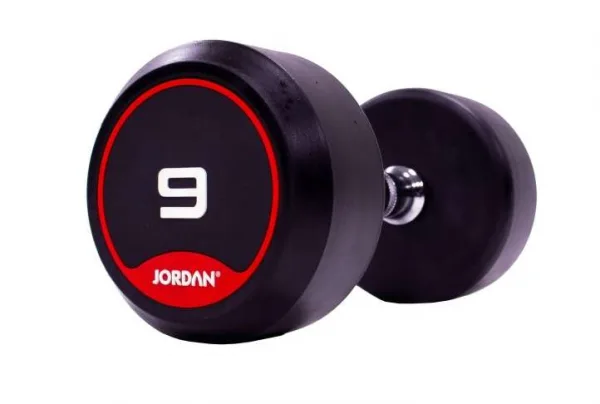 9kg jordan classic round dumbbells x 2