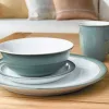 16 Piece Dinner Set, Light Green