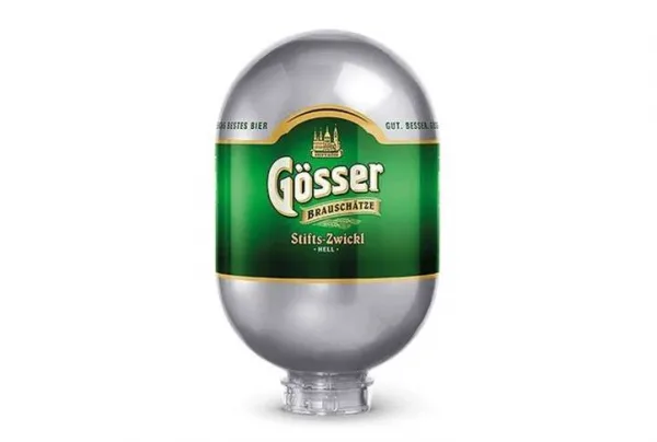 Gösser zwickl - blade keg, 8l