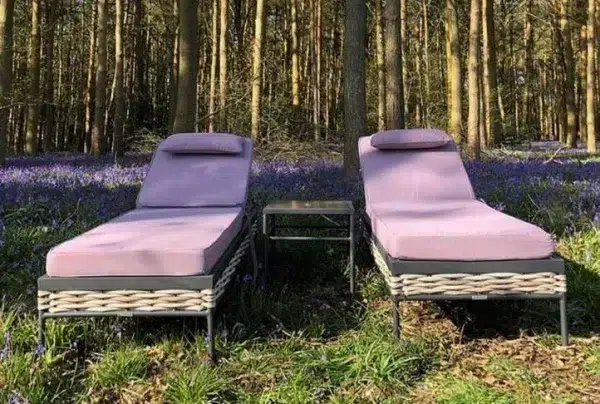 Tahiti rattan sun lounger set - image 3