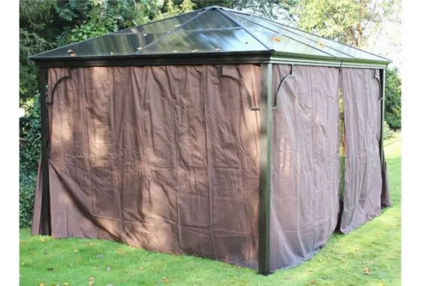 Four seasons gazebo with sides, 3 x 3m