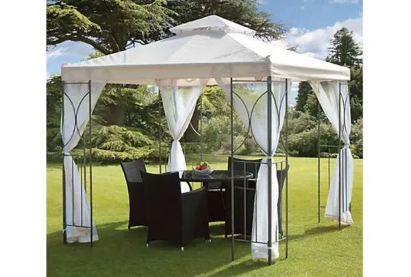 Suntime polenza gazebo with net