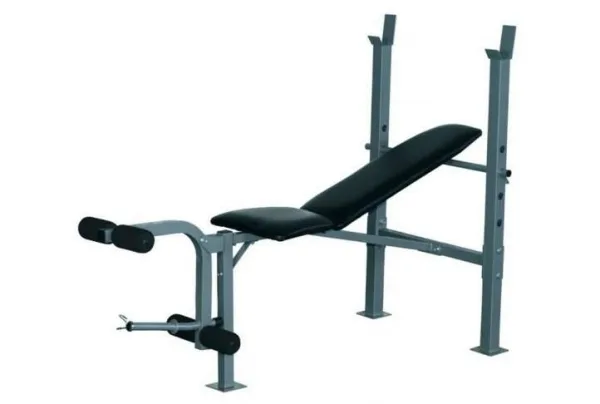 Homcom 4-levels adjustable weight bench-black