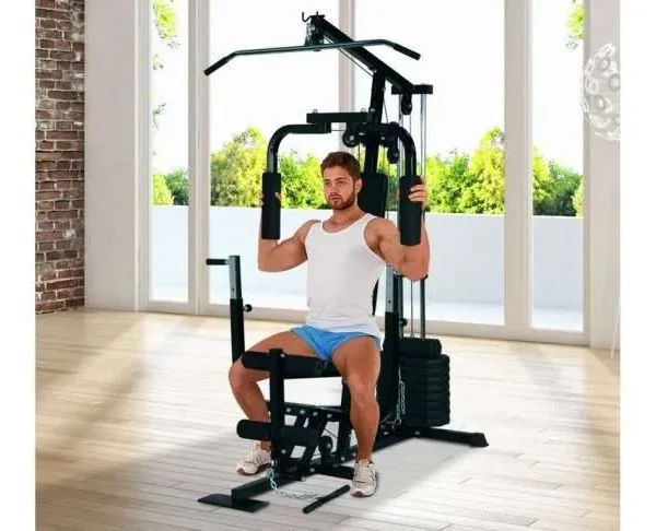 HOMCOM Fitness Multi Workstation-Black