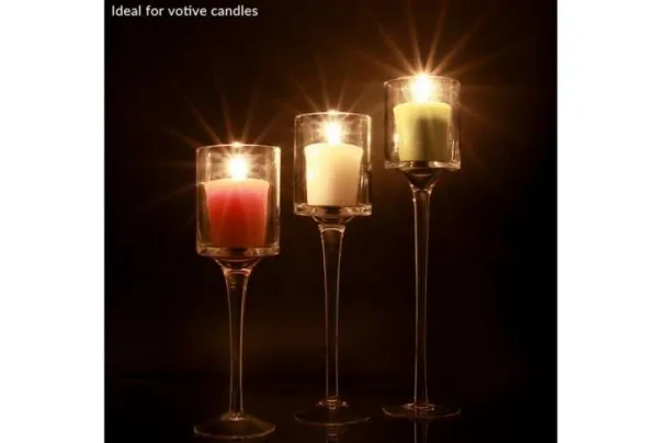 Tealight candle holders x 3 - image 3