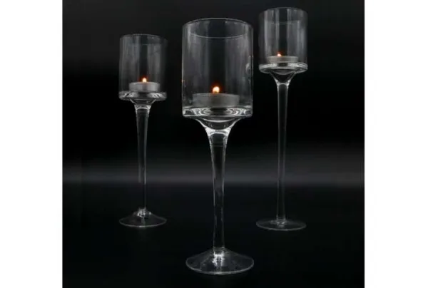 Tealight candle holders x 3 - image 2