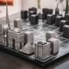 Paris Skyline Chess Set, Premium Edition