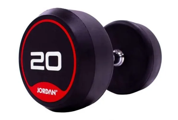 30kg jordan classic round dumbbells x 2