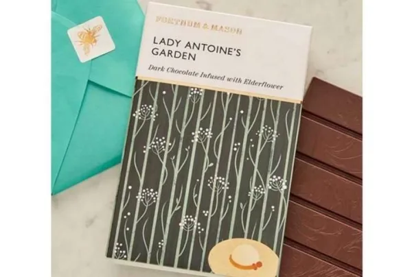 Dark chocolate & elderflower bar, 75g