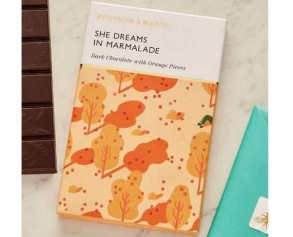 Dark Chocolate & Orange Pieces Bar, 75g