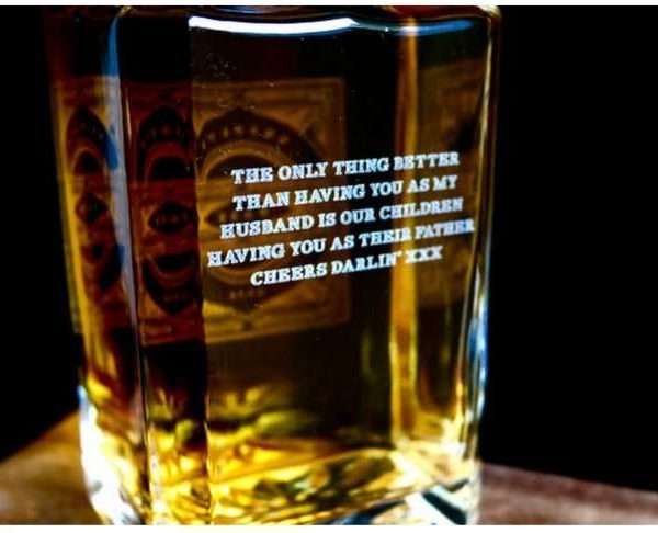 Alternative view of Personalised Whisky Decanter
