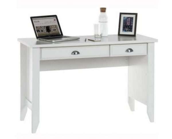 Augusta Home Office Laptop Desk In Soft White