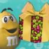 Personalised Smile Gift Box of M&Ms, 400g