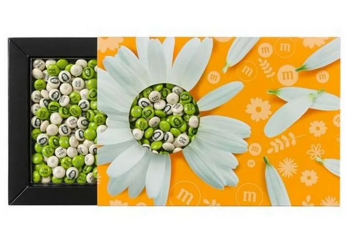 Personalised sweet gift box of m&ms, 400g Personalised sweet gift box of m&ms, 400g - image 3