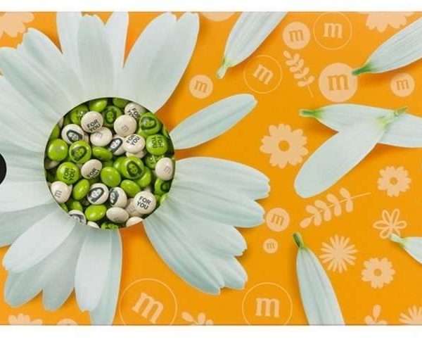 Personalised Sweet Gift Box of M&Ms, 400g