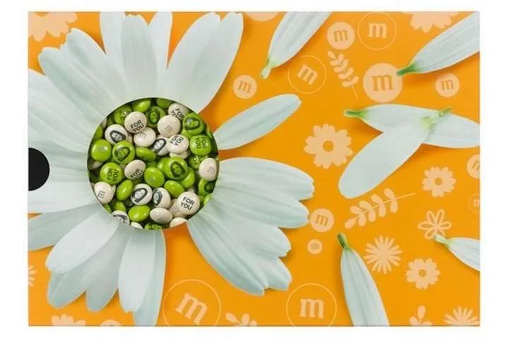 Personalised sweet gift box of m&ms, 400g Personalised sweet gift box of m&ms, 400g