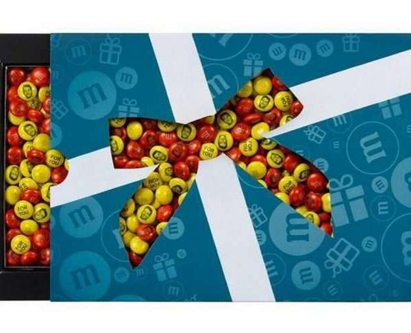 Alternative view of Personalised Gift Box of M&Ms, 400g