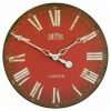 Smiths 50cm Vintage Wall Clock, Red