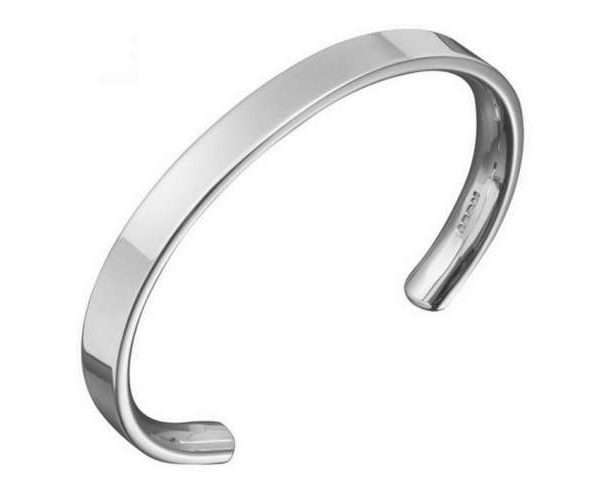 Men's Chunky Silver Bracelet