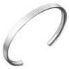 Men's Slim Silver Bracelet