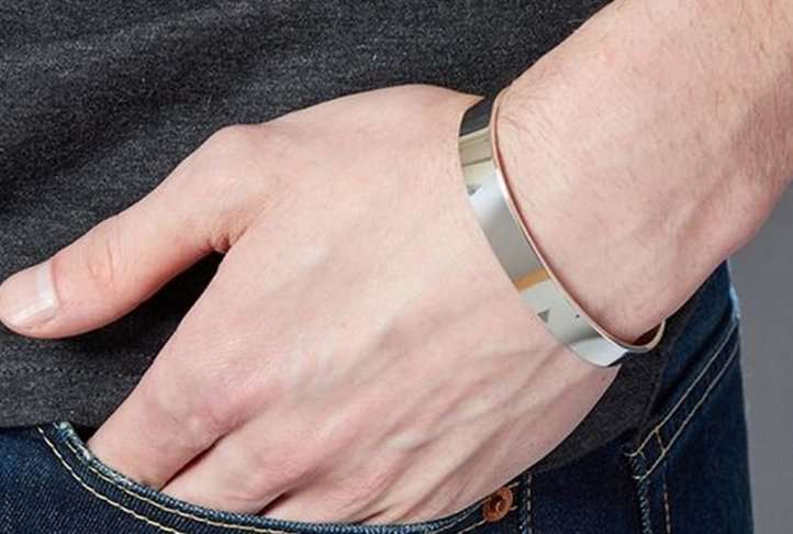 Men's classic silver bracelet Men's classic silver bracelet - image 3