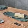 Ovah Marble Platter, Deep Green, Small