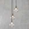 Ziva Cluster Pendant Lights, Clear